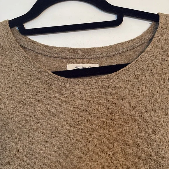 Madewell Texture & Thread Flutter-Sleeve Top - Picture 5 of 10